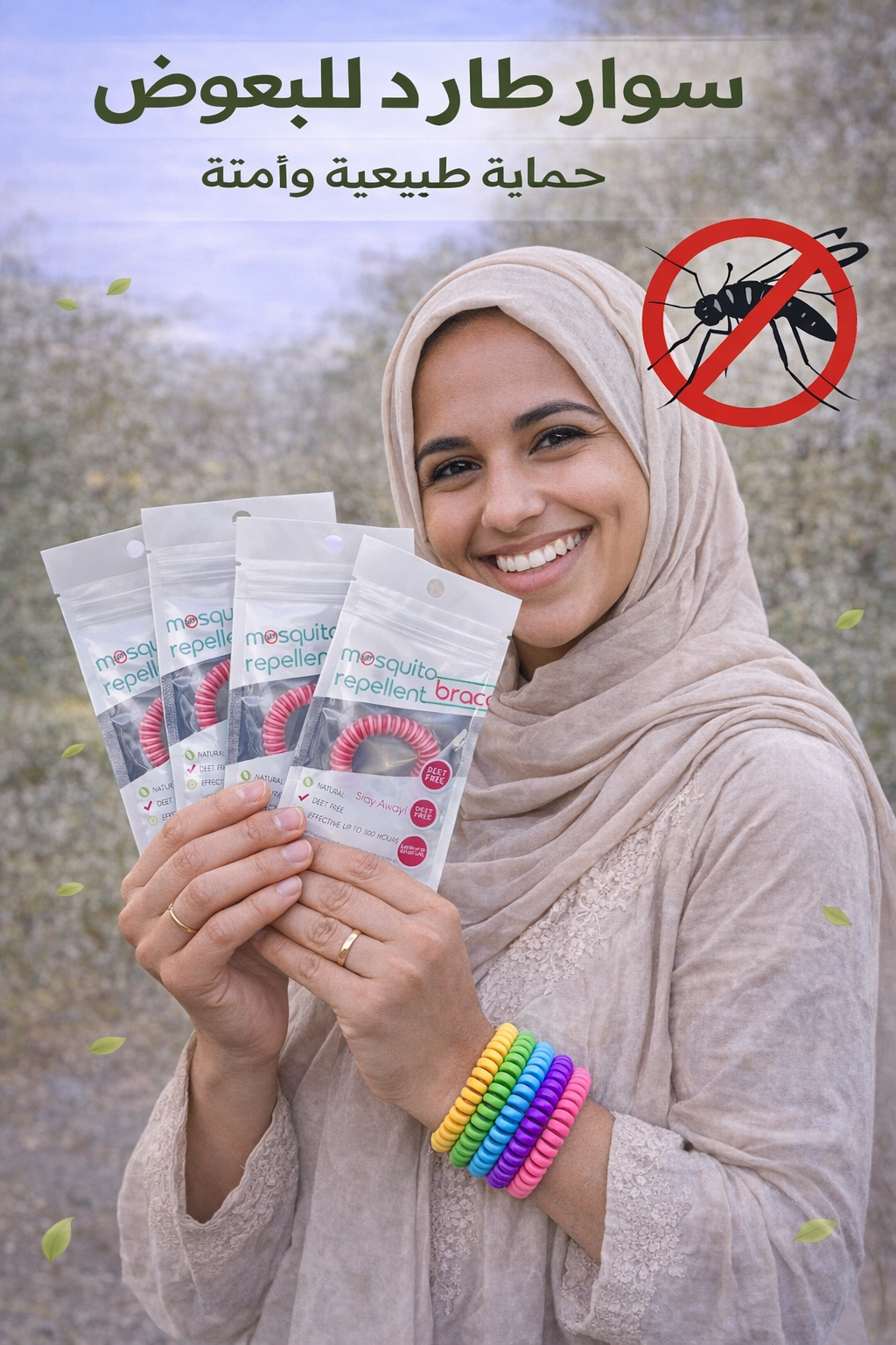 💎Bracelet Anti-Moustique – Lot de 12 pièces 🦟