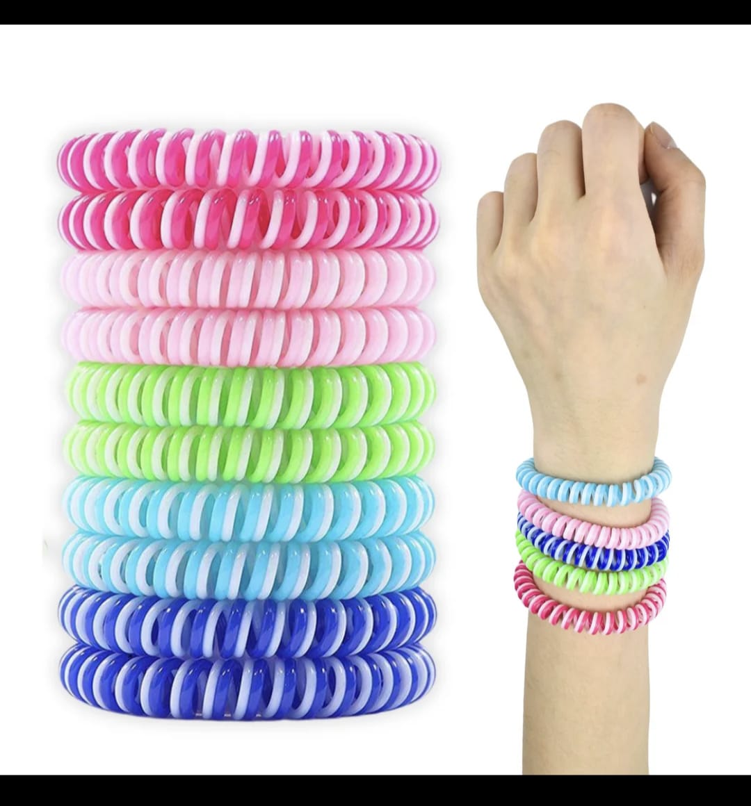 💎Bracelet Anti-Moustique – Lot de 12 pièces 🦟