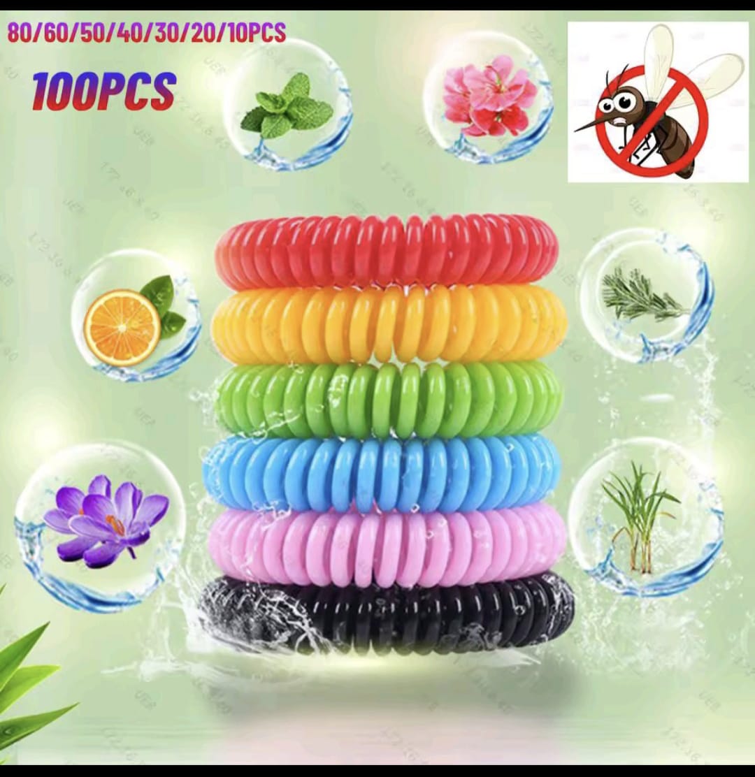 💎Bracelet Anti-Moustique – Lot de 12 pièces 🦟